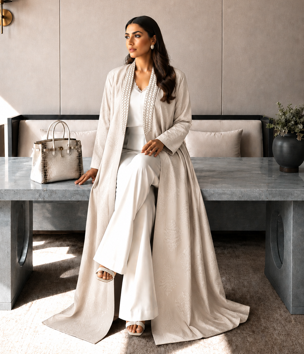desert rose abaya - Image 2